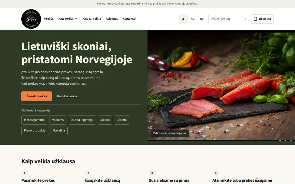 The Gardu webshop