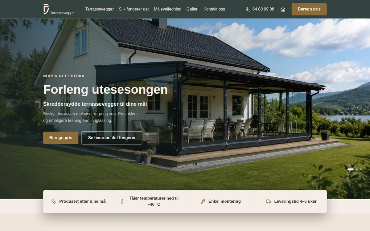 The Terrassevegger webshop